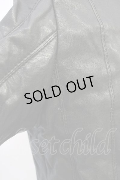 画像16: FUGA / ジャケット.ラムレザーダウン 44 ブラック T-24-10-29-015-FU-ja-YM-ZT (16)