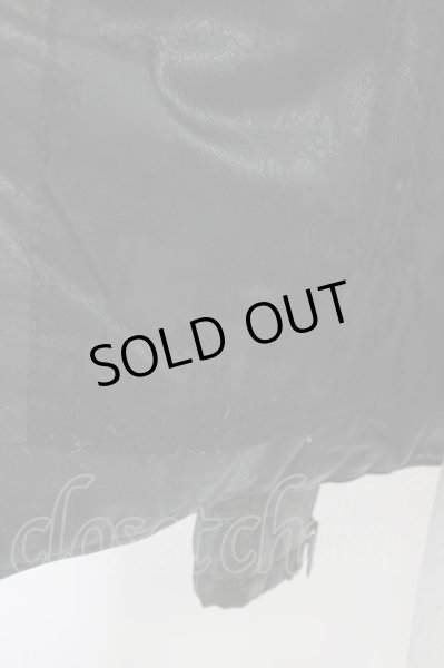 画像19: FUGA / ジャケット.ラムレザーダウン 44 ブラック T-24-10-29-015-FU-ja-YM-ZT (19)