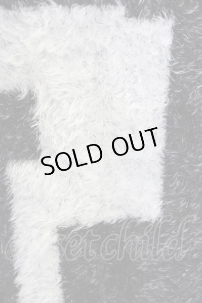 画像5: CIVARIZE / Lead フェザーヤーンダブルジャガード総柄 46 ブラックｘホワイト T-24-10-29-003-CI-to-YM-ZT (5)