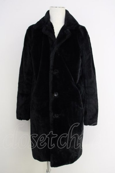 画像1: CIVARIZE / コート.Insane ロングファー 44 ブラック T-24-10-29-018-CI-ja-YM-ZT-M118 (1)