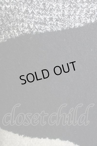 画像7: CIVARIZE / Pollスウィッチングプルオーバーニット 46 ブラックｘグレー T-24-10-29-004-CI-to-YM-ZT087 (7)