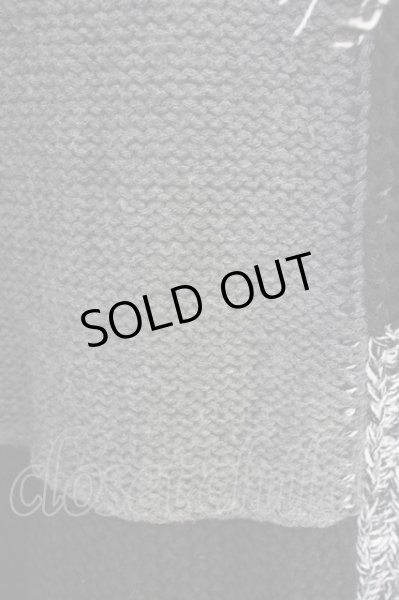 画像10: CIVARIZE / パッチワーク風ビッグプルオーバーニット F ブラック T-24-10-29-005-CI-to-YM-ZT (10)