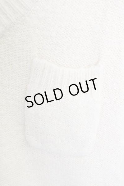 画像4: NO ID. / モヘア昆ポケットニット 1 アイボリー T-24-10-29-001-NO-to-YM-ZT087 (4)