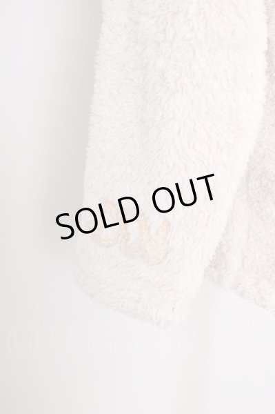 画像4: L'Arc-en-Ciel / フリースボアパーカー  アイボリー T-24-10-29-007-La-to-YM-ZT088 (4)