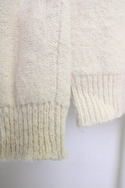 画像5: NO ID. / モヘア昆ポケットニット 1 アイボリー T-24-10-29-001-NO-to-YM-ZT087 (5)