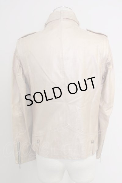 画像2: TORNADO MART / ジャケット.ベルテッドネックピッグレザー2WAYライダース M ピンク T-24-10-29-009-TO-ja-YM-ZT-ML004 (2)