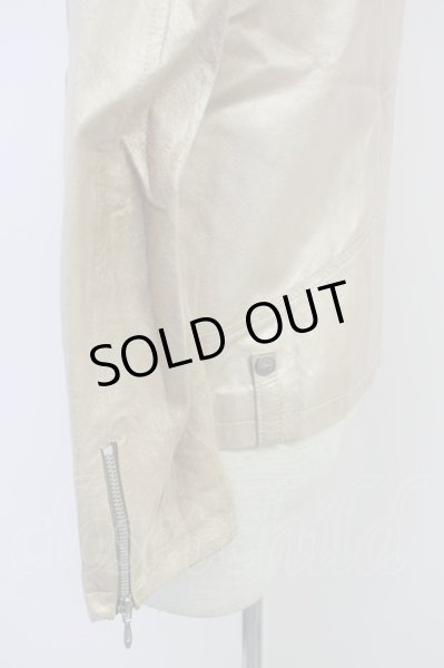 画像3: TORNADO MART / ジャケット.ベルテッドネックピッグレザー2WAYライダース M ピンク T-24-10-29-009-TO-ja-YM-ZT-ML004 (3)