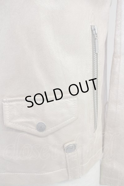 画像7: TORNADO MART / ジャケット.ベルテッドネックピッグレザー2WAYライダース M ピンク T-24-10-29-009-TO-ja-YM-ZT-ML004 (7)