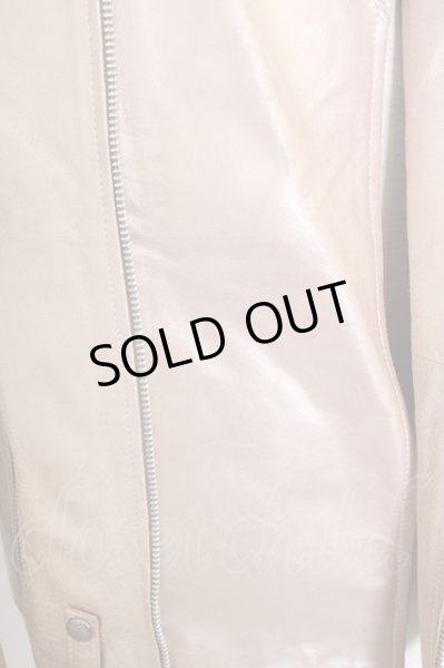 画像16: TORNADO MART / ジャケット.ベルテッドネックピッグレザー2WAYライダース M ピンク T-24-10-29-009-TO-ja-YM-ZT-ML004 (16)