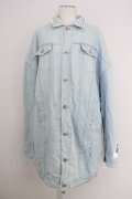rovtski / DENIM BOA オーバーサイズLONG Gジャン F ライトインディゴ T-24-10-29-010-ro-ou-YM-ZT-M106