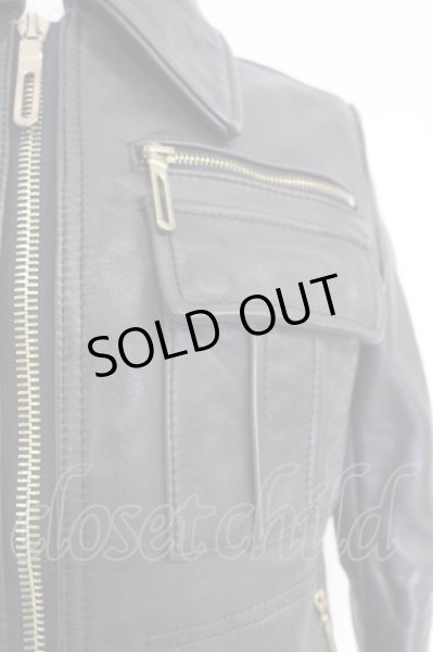 画像5: GalaabenD / ジャケット.COW STEER A-2'15AW m ブラック T-24-10-29-011-Ga-ja-YM-ZT (5)