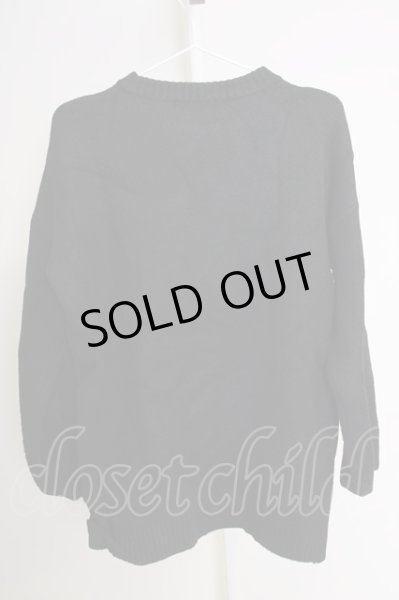 画像2: ADRER / ニット.プルオーバー S ブラック T-24-10-30-003-AD-to-YM-ZT086 (2)