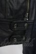画像8: CIVARIZE / シャツ.Allureガーゼレイヤードラムレザー'10SS 44 ブラック T-24-10-30-004-CI-sh-YM-ZT (8)