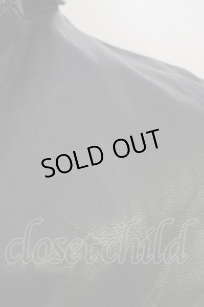 画像7: BUFFALO BOBS / ジャケット.kanyamiki ゴートレザーライダース 1 ブラック T-24-10-30-007-BU-ja-YM-ZT (7)