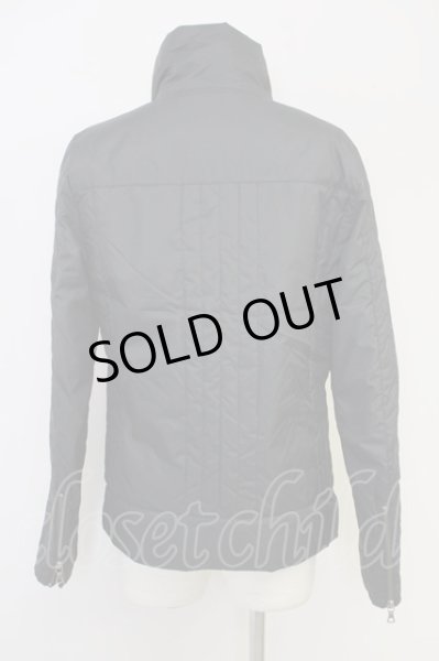 画像2: NO ID. / ジャケット.スタンドネックナイロンフェザーダウン 2 ブラック T-24-10-30-010-NO-ja-YM-ZT-M113 (2)