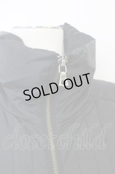 画像5: NO ID. / ジャケット.スタンドネックナイロンフェザーダウン 2 ブラック T-24-10-30-010-NO-ja-YM-ZT-M113 (5)