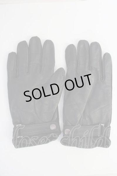 画像2: BUFFALO BOBS / グローブ.GUANTIスマホ対応シープレザーコンビ  ブラック T-24-10-30-012-BU-za-YM-ZT (2)