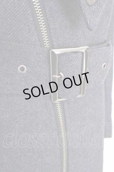 画像6: TORNADO MART / ウールツイルドレープコート M ネイビー T-24-11-08-011-TO-ou-YM-ZT-M002 (6)