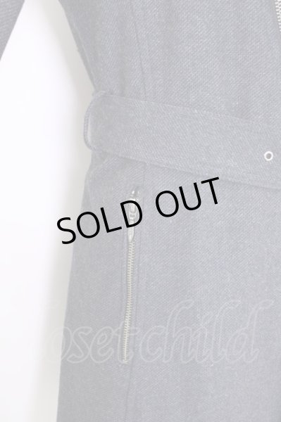 画像7: TORNADO MART / ウールツイルドレープコート M ネイビー T-24-11-08-011-TO-ou-YM-ZT-M002 (7)