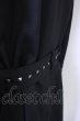 画像4: CIVARIZE / 二重襟ドレープロングコート 46 ブラック T-24-11-08-013-CI-ou-YM-ZT-M002 (4)