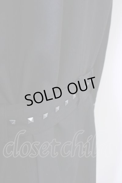 画像4: CIVARIZE / 二重襟ドレープロングコート 46 ブラック T-24-11-08-013-CI-ou-YM-ZT-M002 (4)