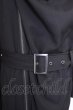 画像7: CIVARIZE / 二重襟ドレープロングコート 46 ブラック T-24-11-08-013-CI-ou-YM-ZT-M002 (7)