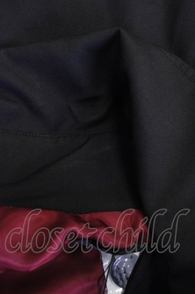 画像9: CIVARIZE / 二重襟ドレープロングコート 46 ブラック T-24-11-08-013-CI-ou-YM-ZT-M002 (9)