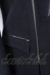 画像6: CIVARIZE / Infection衿ゴートレザーライダースコート 46 ブラック T-24-11-08-014-CI-ou-YM-ZT-M002 (6)