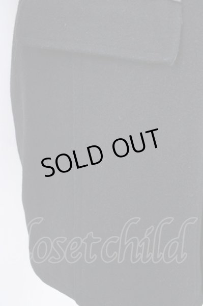 画像7: CIVARIZE / Infection衿ゴートレザーライダースコート 46 ブラック T-24-11-08-014-CI-ou-YM-ZT-M002 (7)