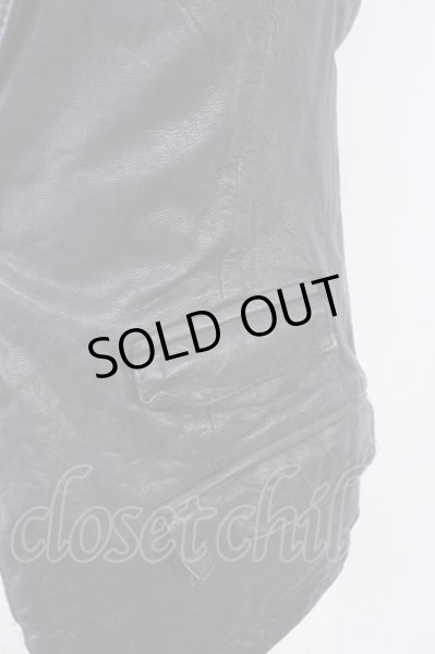 画像3: BUFFALO BOBS / ベスト.ゴートレザーベスト 2 ブラック T-24-11-08-015-BU-to-YM-ZT (3)