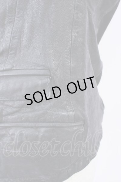 画像9: BUFFALO BOBS / ベスト.ゴートレザーベスト 2 ブラック T-24-11-08-015-BU-to-YM-ZT (9)