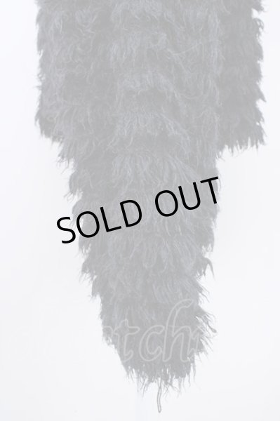 画像3: CIVARIZE / ノーカラーループニットブルゾン F ブラック T-24-11-08-004-CI-ja-YM-OS (3)