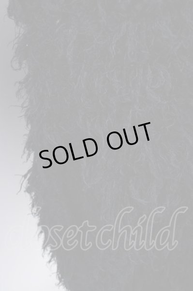 画像5: CIVARIZE / ノーカラーループニットブルゾン F ブラック T-24-11-08-004-CI-ja-YM-OS (5)