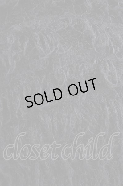 画像6: CIVARIZE / ノーカラーループニットブルゾン F ブラック T-24-11-08-004-CI-ja-YM-OS (6)