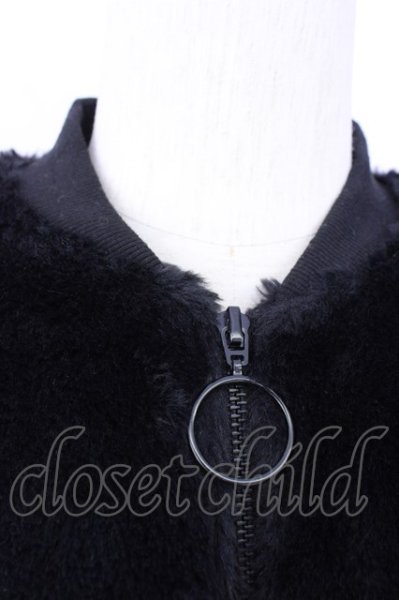 画像4: CIVARIZE / 限定ファーブルゾン F ブラック T-24-11-08-005-CI-ou-YM-ZT-M112 (4)