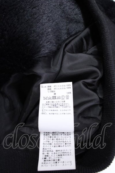 画像8: CIVARIZE / 限定ファーブルゾン F ブラック T-24-11-08-005-CI-ou-YM-ZT-M112 (8)