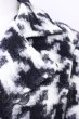 画像5: CIVARIZE / Secret 2wayスライバー ニットコート 46 ブラックｘホワイト T-24-11-08-006-CI-ou-YM-ZY (5)