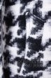 画像7: CIVARIZE / Secret 2wayスライバー ニットコート 46 ブラックｘホワイト T-24-11-08-006-CI-ou-YM-ZY (7)