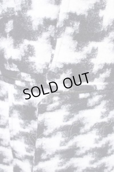 画像8: CIVARIZE / Secret 2wayスライバー ニットコート 46 ブラックｘホワイト T-24-11-08-006-CI-ou-YM-ZY (8)