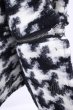 画像9: CIVARIZE / Secret 2wayスライバー ニットコート 46 ブラックｘホワイト T-24-11-08-006-CI-ou-YM-ZY (9)