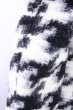 画像12: CIVARIZE / Secret 2wayスライバー ニットコート 46 ブラックｘホワイト T-24-11-08-006-CI-ou-YM-ZY (12)