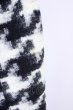 画像13: CIVARIZE / Secret 2wayスライバー ニットコート 46 ブラックｘホワイト T-24-11-08-006-CI-ou-YM-ZY (13)