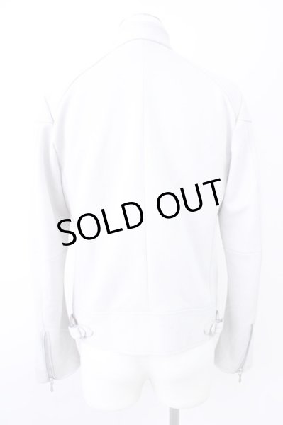 画像2: BUFFALO BOBS / フェイクスウェードハイネックシングルライダースジャケット 1-2 グレー T-24-11-08-007-BU-ja-YM-ZT-M001 (2)