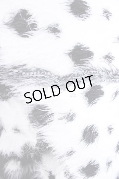 画像9: CIVARIZE / ドットファーガウンコート  ブラックｘホワイト T-24-11-08-008-CI-ou-YM-ZT-M002 (9)