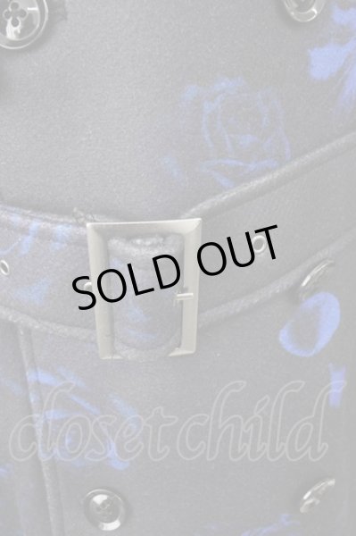 画像9: CIVARIZE / オリジナルナポレオントレンチコート 46 ブラックｘブルー T-24-11-08-010-CI-ou-YM-ZT-M002 (9)