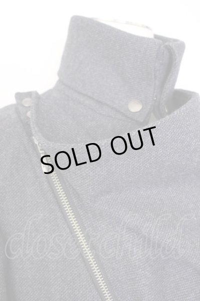 画像4: TORNADO MART / ウールツイルドレープコート M ネイビー T-24-11-08-011-TO-ou-YM-ZT-M002 (4)