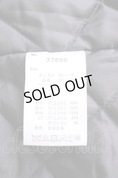 画像9: KMK(KINGLY MASK)  / PU切り替えメルトンスタジャン M アイボリーｘグリーン T-24-11-26-003-KM-ou-YM-ZT-M010 (9)