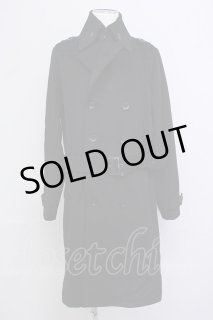 CIVARIZE / チャイニーズラクーンファートレンチコート 46 ブラック T