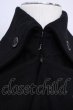 画像5: CIVARIZE / メルトントレンチコート 46 ブラック T-24-11-26-006-CI-ou-YM-ZT-M010 (5)