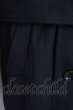 画像8: CIVARIZE / メルトントレンチコート 46 ブラック T-24-11-26-006-CI-ou-YM-ZT-M010 (8)